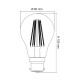 8W LED Filament GLS A60 B22 Warm White Dimmable