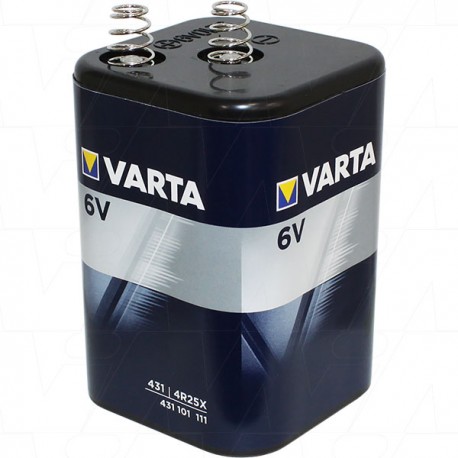 Varta 431 Consumer Super Heavy Duty Zinc Chloride 6V Lantern Battery