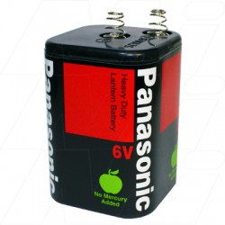 Panasonic 4R25 Consumer Carbon Zinc 6V Lantern Battery